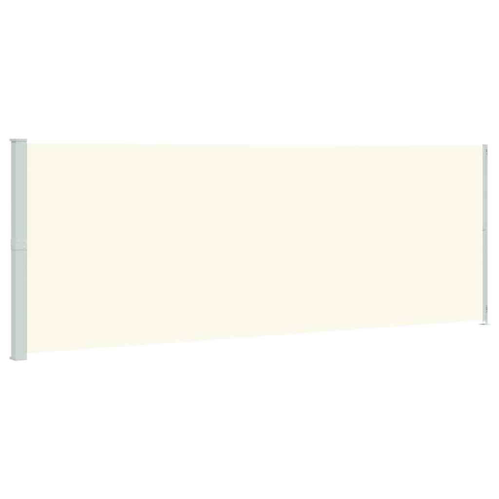 Seitenmarkise Ausziehbar 220x600 cm Creme
