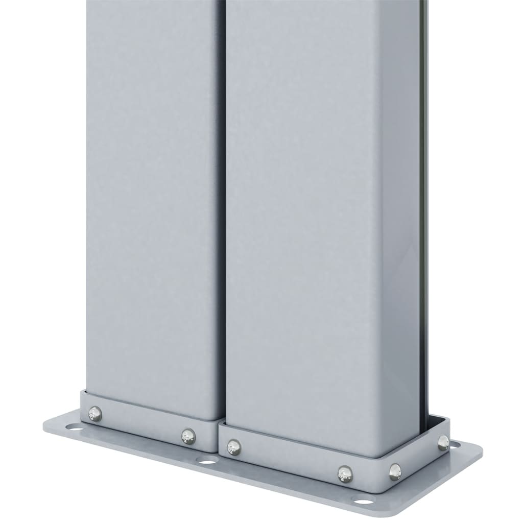 Seitenmarkise Ausziehbar Braun 160x1000 cm