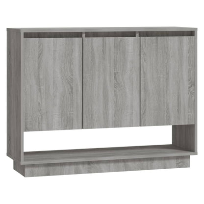 Sideboard Grau Sonoma 97x31x75 cm Holzwerkstoff