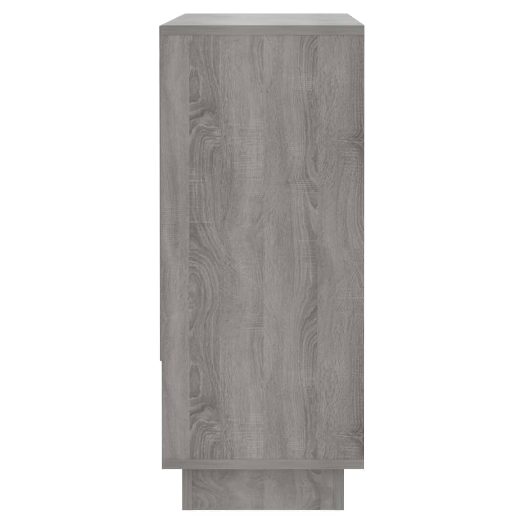 Sideboard Grau Sonoma 97x31x75 cm Holzwerkstoff