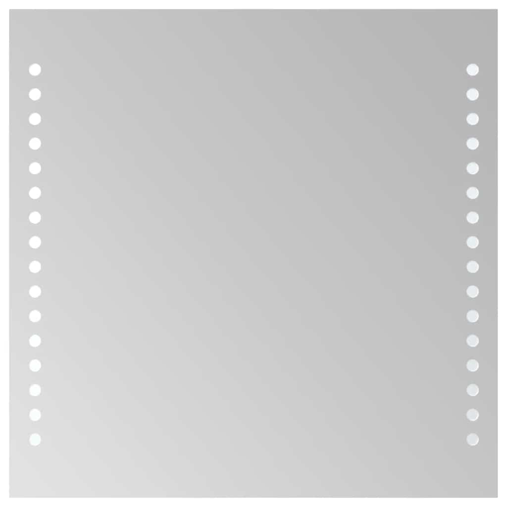 LED-Badspiegel 30x30 cm