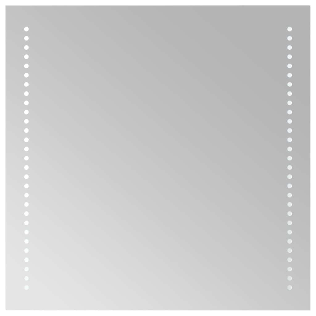 LED-Badspiegel 50x50 cm