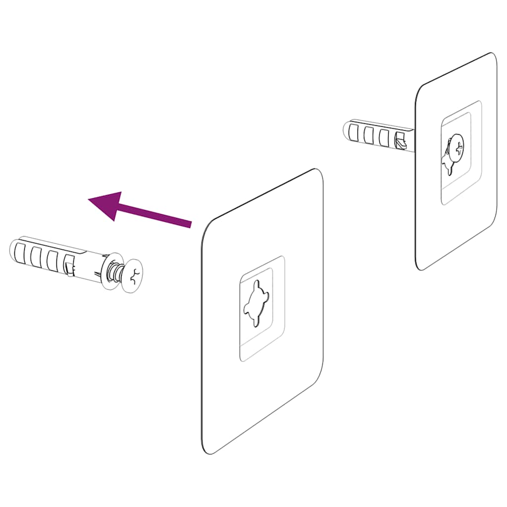 LED-Badspiegel 60x30 cm