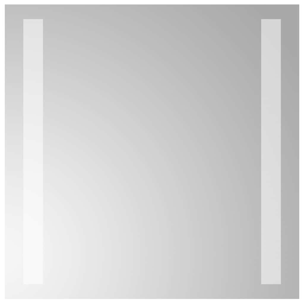 LED-Badspiegel 30x30 cm