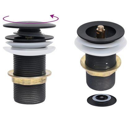 Badezimmer Waschbecken Wasserhahn Ablaufgarnitur aus mattiertem