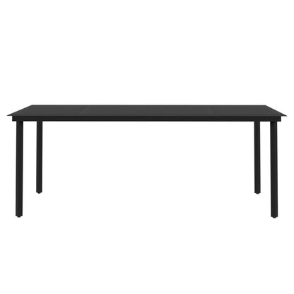 7-tlg. Garten-Essgruppe mit Kissen Braun