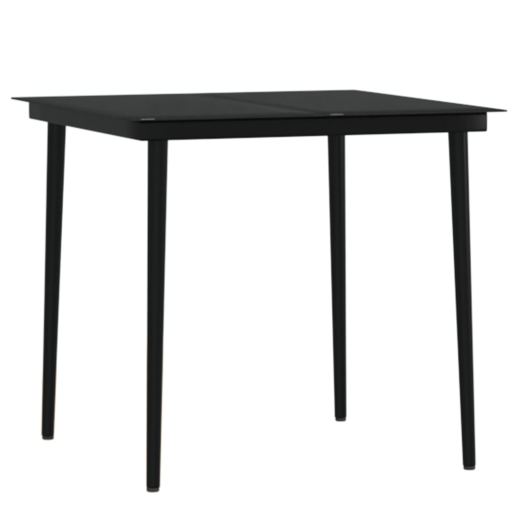 5-tlg. Garten-Essgruppe mit Kissen Braun