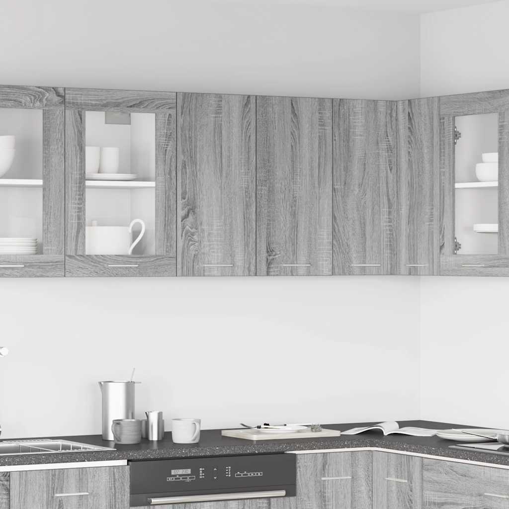 Hängeschrank Lyon Grau Sonoma 60x31x60 cm Holzwerkstoff