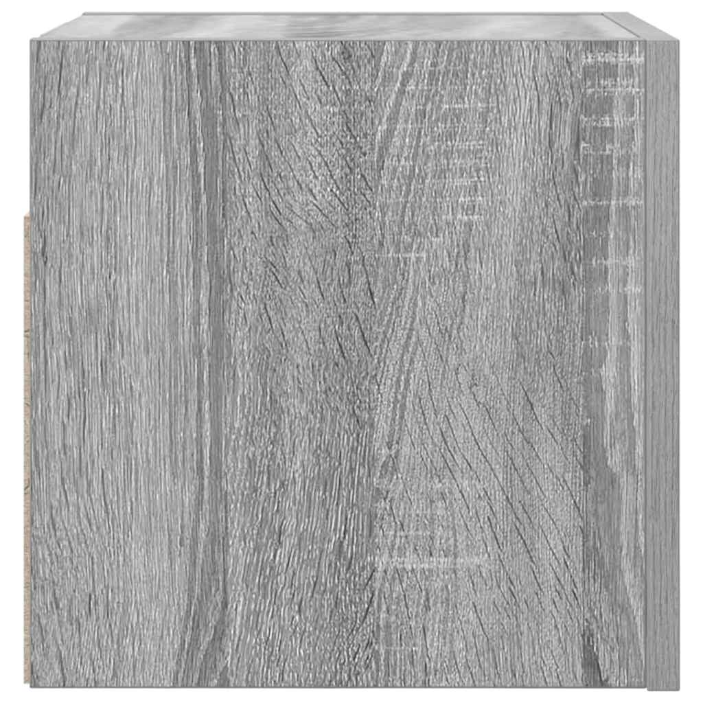 TV-Wandschränke 4 Stk. Grau Sonoma 30,5x30x30 cm