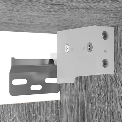 TV-Wandschränke 4 Stk. Grau Sonoma 30,5x30x30 cm