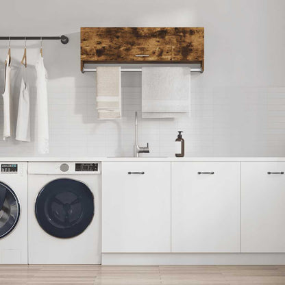 Kleiderschrank Räuchereiche 100x32,5x35 cm Holzwerkstoff