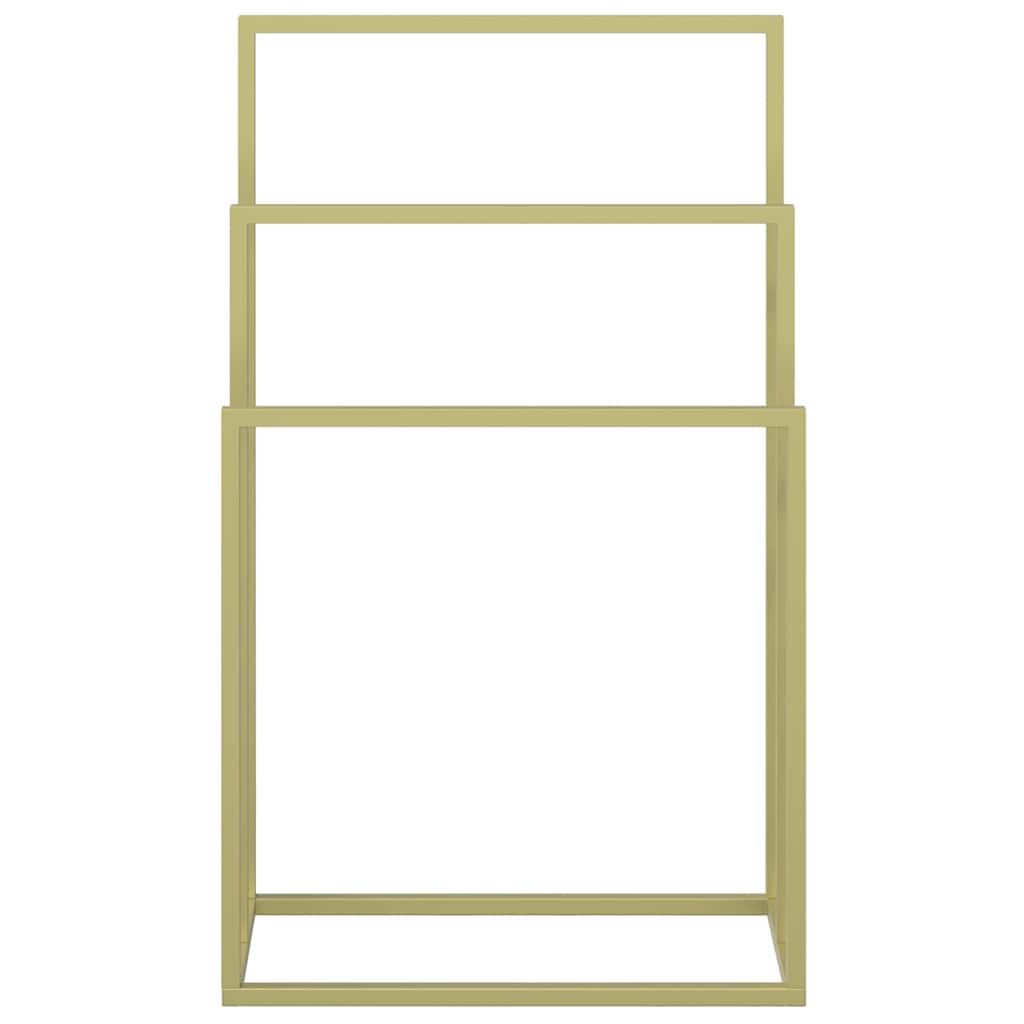 Handtuchständer Golden 48x24x79 cm Eisen