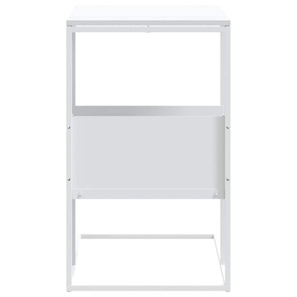 Beistelltisch Weiß 55x36x59,5 cm Holzwerkstoff