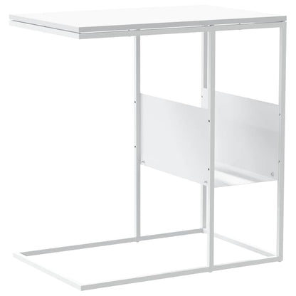 Beistelltisch Weiß 55x36x59,5 cm Holzwerkstoff