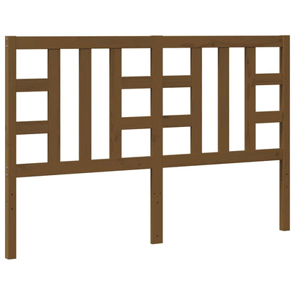 Kopfteil Honigbraun 146x4x100 cm Massivholz Kiefer