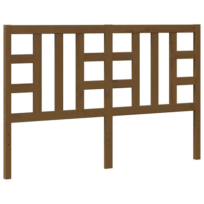 Kopfteil Honigbraun 166x4x100 cm Massivholz Kiefer