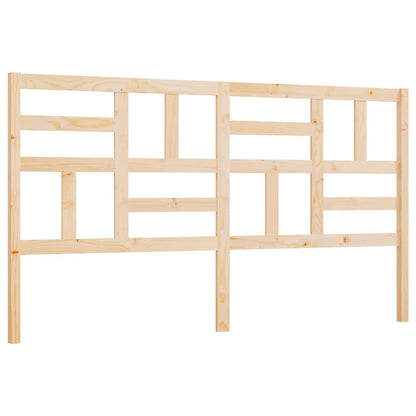 Kopfteil 206x4x104 cm Massivholz Kiefer