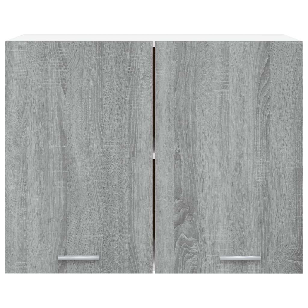 Hängeschrank Lyon Grau Sonoma 80x31x60 cm Holzwerkstoff