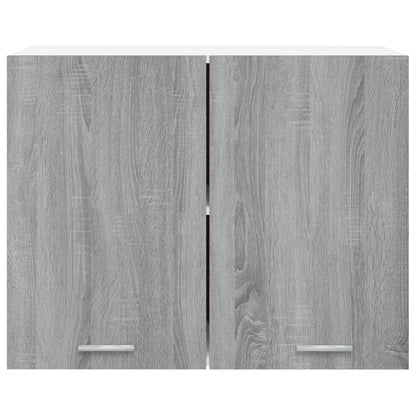 Hängeschrank Lyon Grau Sonoma 80x31x60 cm Holzwerkstoff