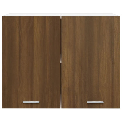 Hängeschrank Lyon Braun Eichen-Optik 80x31x60 cm Holzwerkstoff