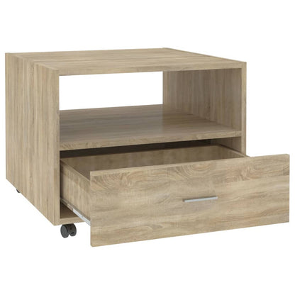 Couchtisch Sonoma-Eiche 55x55x40 cm Holzwerkstoff