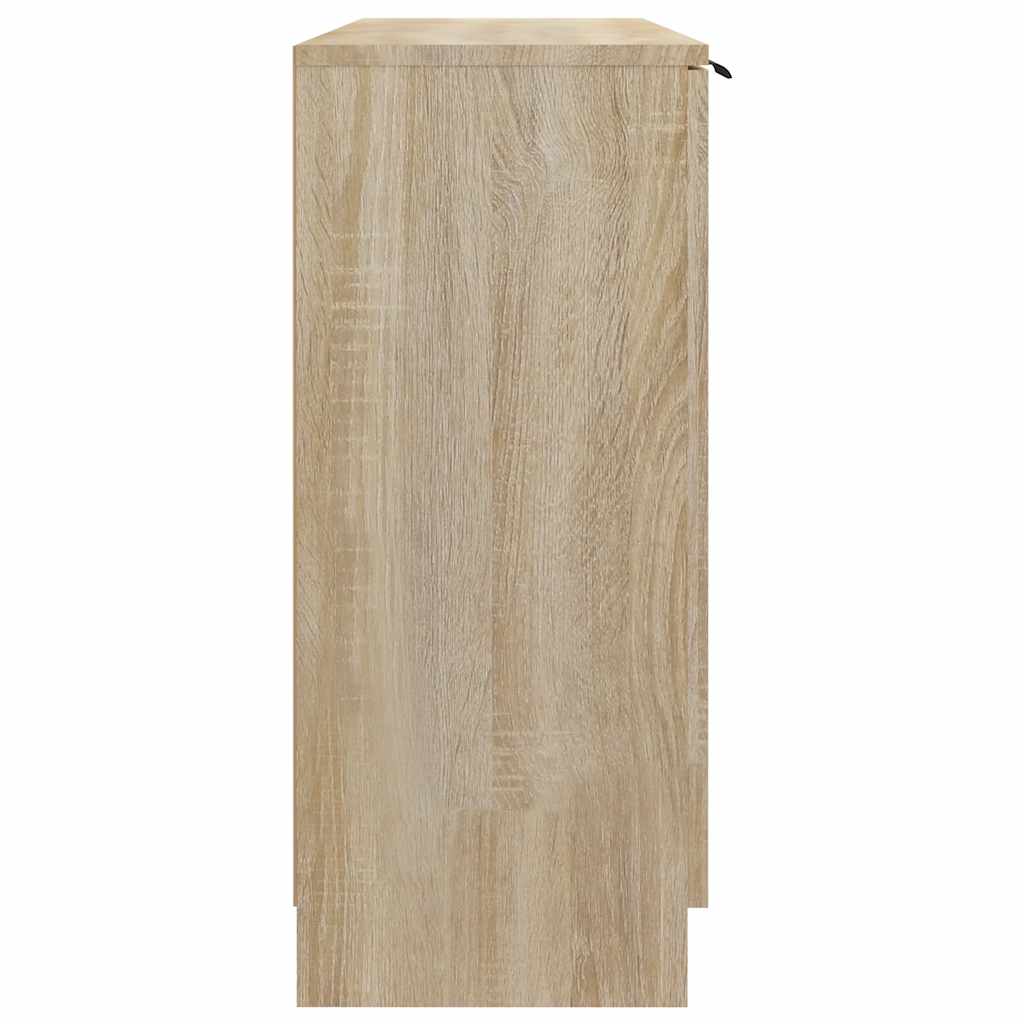 Sideboard Sonoma-Eiche 90,5x30x70 cm Holzwerkstoff