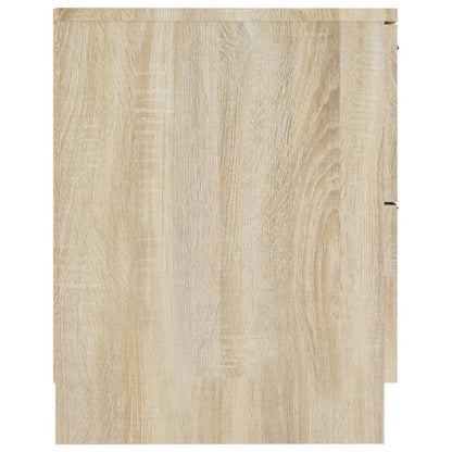 Nachttische 2 Stk. Sonoma-Eiche Holzwerkstoff