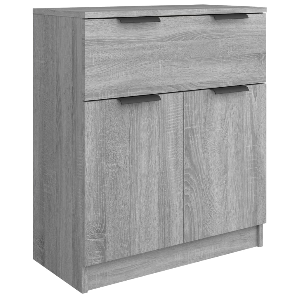 Sideboard Grau Sonoma 60x30x70 cm Holzwerkstoff
