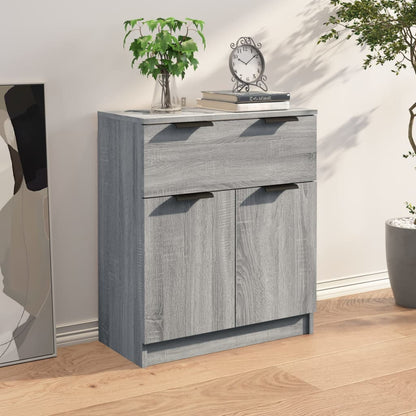 Sideboard Grau Sonoma 60x30x70 cm Holzwerkstoff