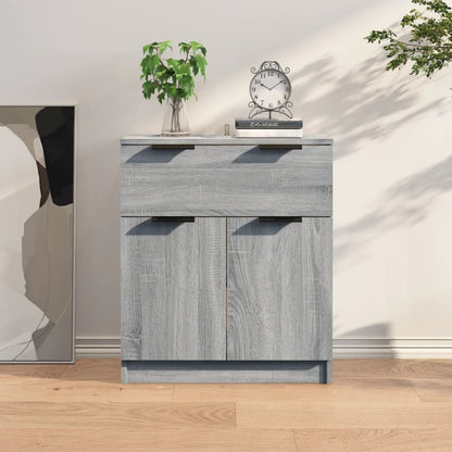 Sideboard Grau Sonoma 60x30x70 cm Holzwerkstoff