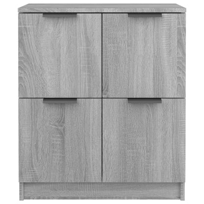 Sideboard Grau Sonoma 60x30x70 cm Holzwerkstoff