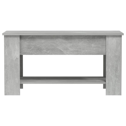Couchtisch Betongrau 101x49x52 cm Holzwerkstoff