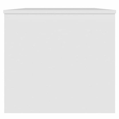 Couchtisch Weiß 102x50,5x46,5 cm Holzwerkstoff