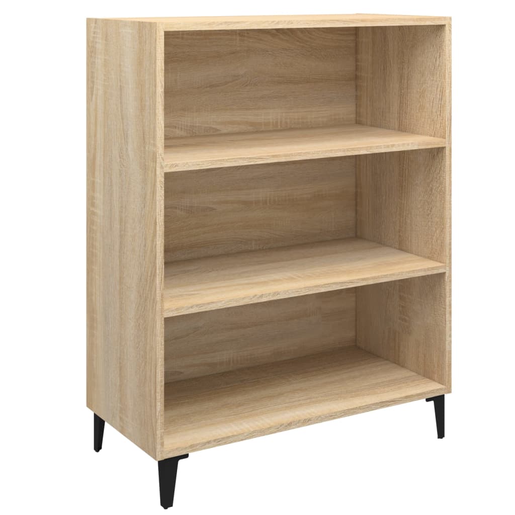 Sideboard Sonoma-Eiche 69,5x32,5x90 cm Holzwerkstoff