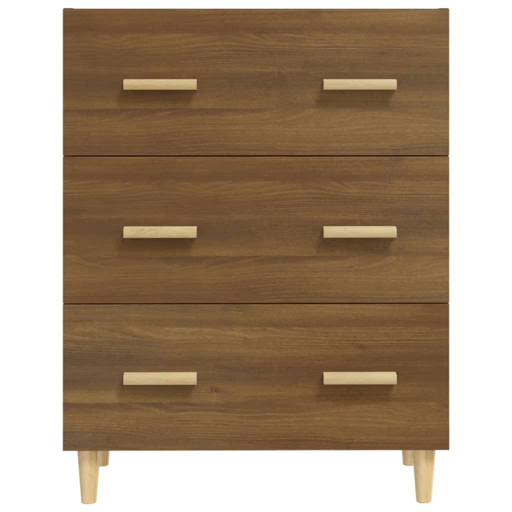 Sideboard Braun Eichen-Optik 70x34x90 cm Holzwerkstoff