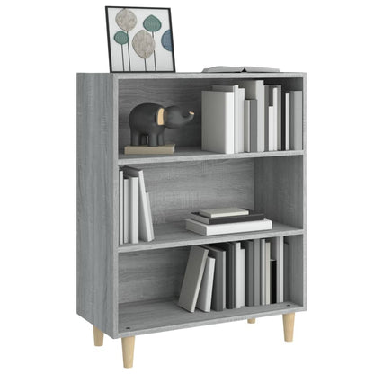 Sideboard Grau Sonoma 69,5x32,5x90 cm Holzwerkstoff