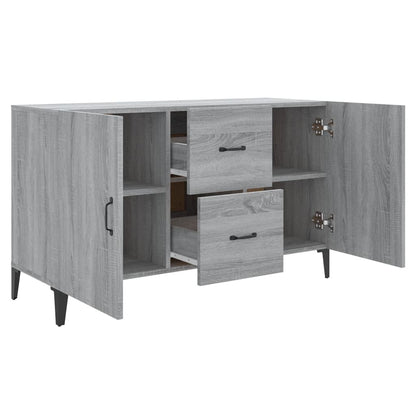 Sideboard Grau Sonoma 100x36x60 cm Holzwerkstoff