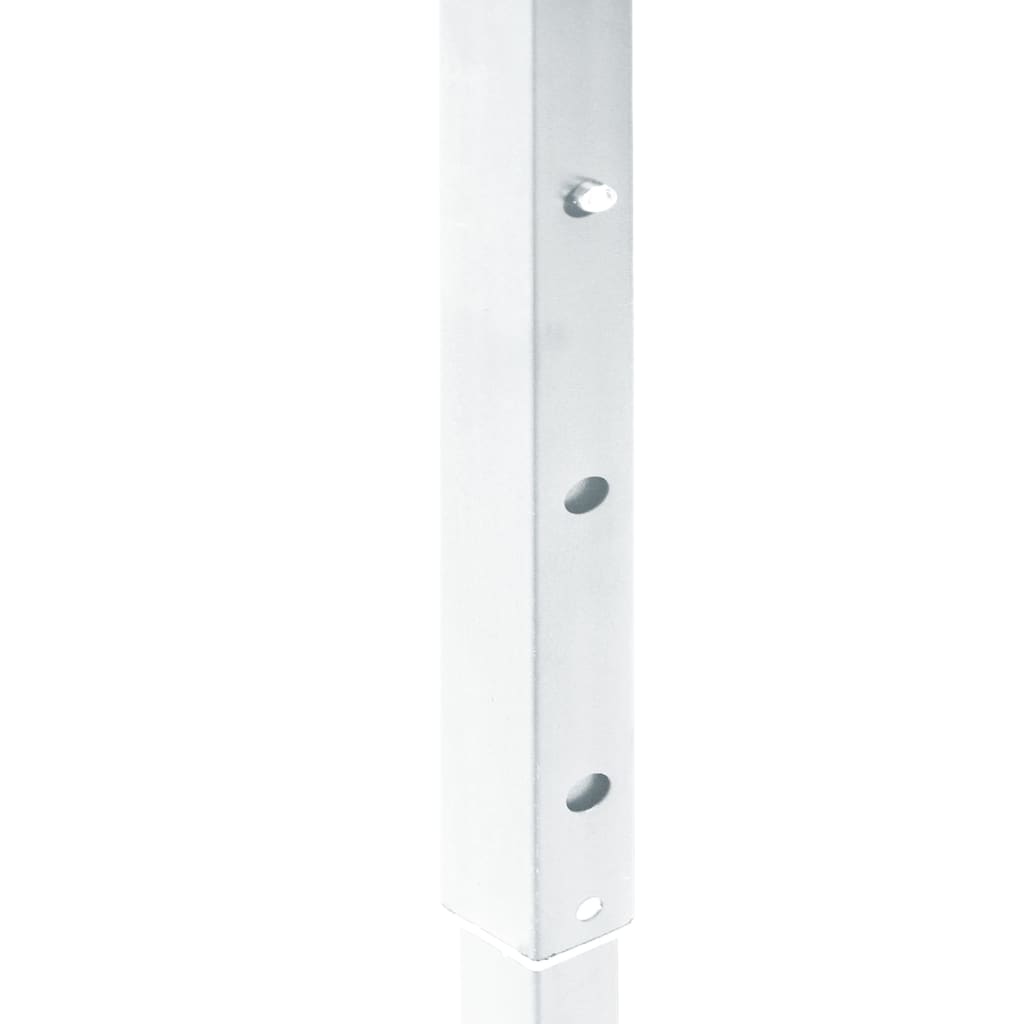 Partyzelt Faltbar mit Seitenwänden Creme 3x3 m