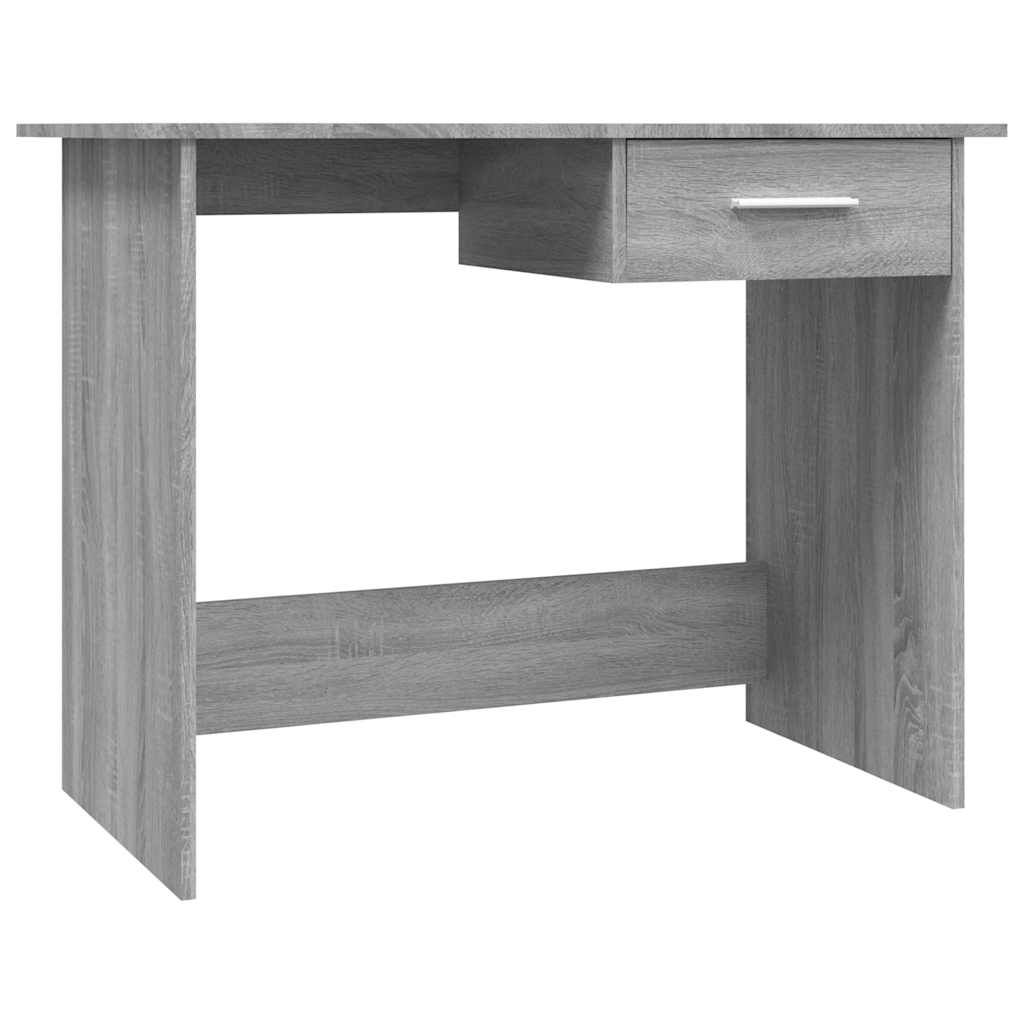 Schreibtisch Grau Sonoma 100x50x76 cm Holzwerkstoff