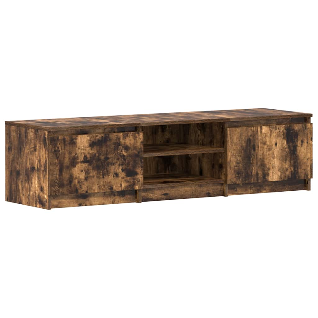 TV-Schrank Räuchereiche 140x40x35,5 cm Holzwerkstoff
