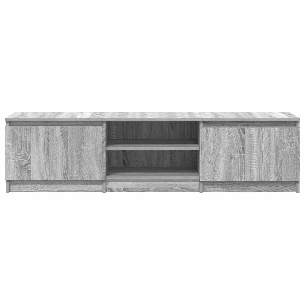 TV-Schrank Grau Sonoma 140x40x35,5 cm Holzwerkstoff