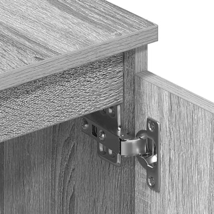 TV-Schrank Grau Sonoma 140x40x35,5 cm Holzwerkstoff