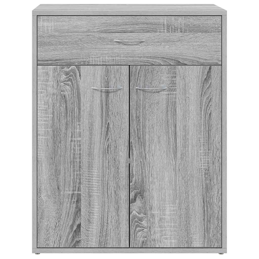 Sideboard Grau Sonoma 60x30x75 cm Holzwerkstoff