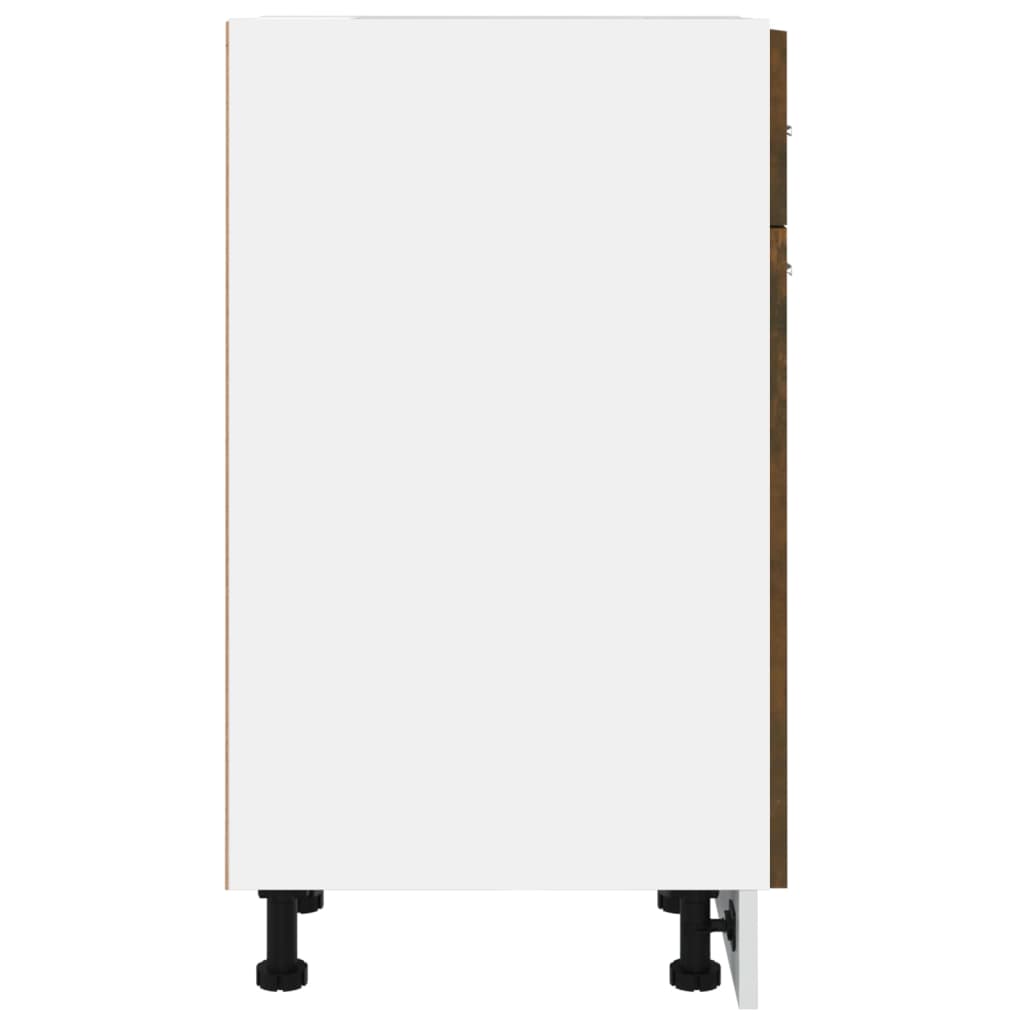 Unterschrank mit Schublade Lyon Räuchereiche 30x46x81,5 cm