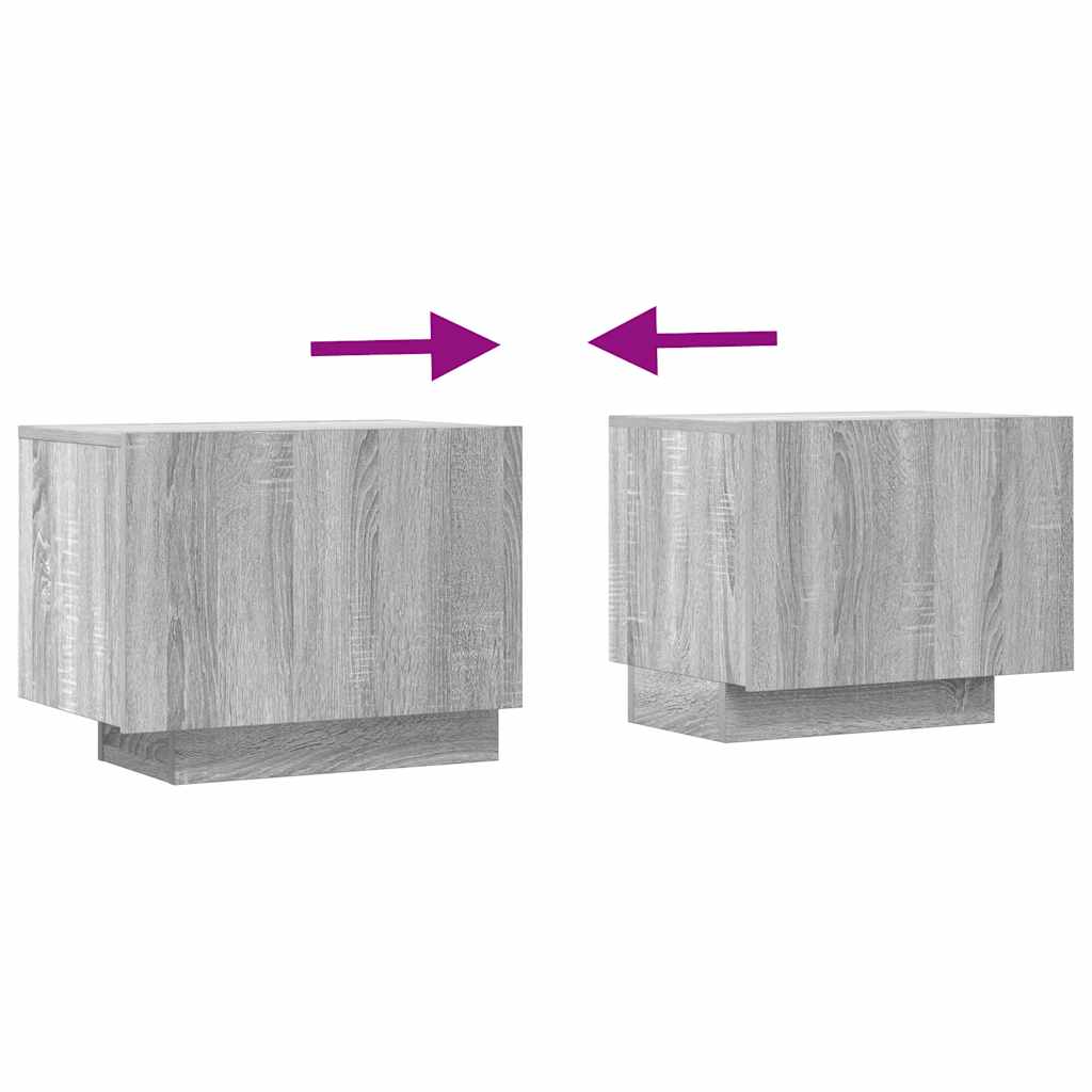 TV-Schrank Grau Sonoma 100x35x40 cm Holzwerkstoff