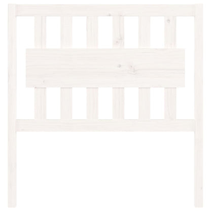 Kopfteil Weiß 95,5x4x100 cm Massivholz Kiefer