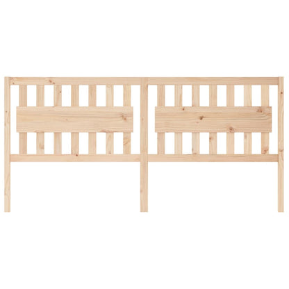 Kopfteil 205,5x4x100 cm Massivholz Kiefer