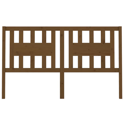 Kopfteil Honigbraun 141x4x100 cm Massivholz Kiefer