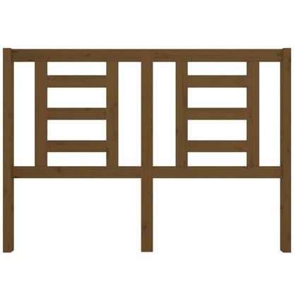 Kopfteil Honigbraun 141x4x100 cm Massivholz Kiefer