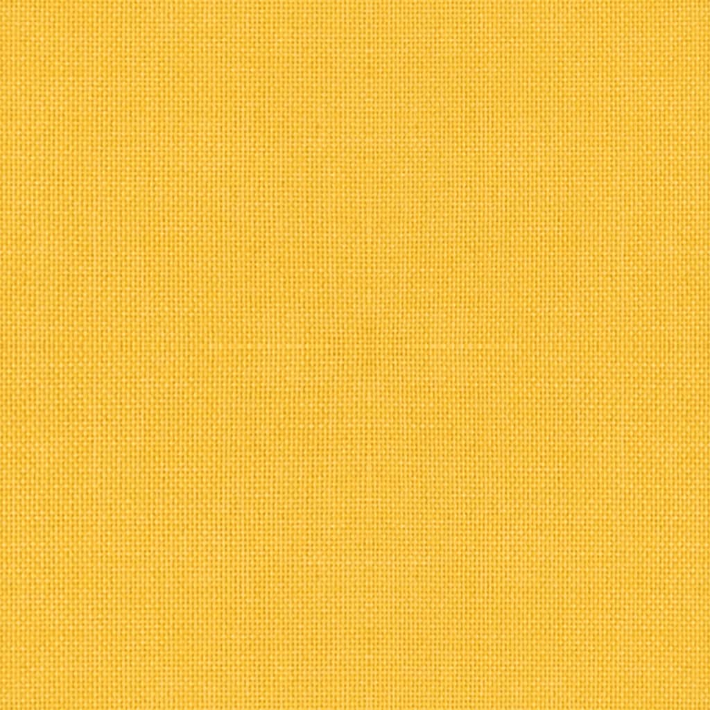 Esszimmerstühle 2 Stk. Drehbar Senfgelb Stoff